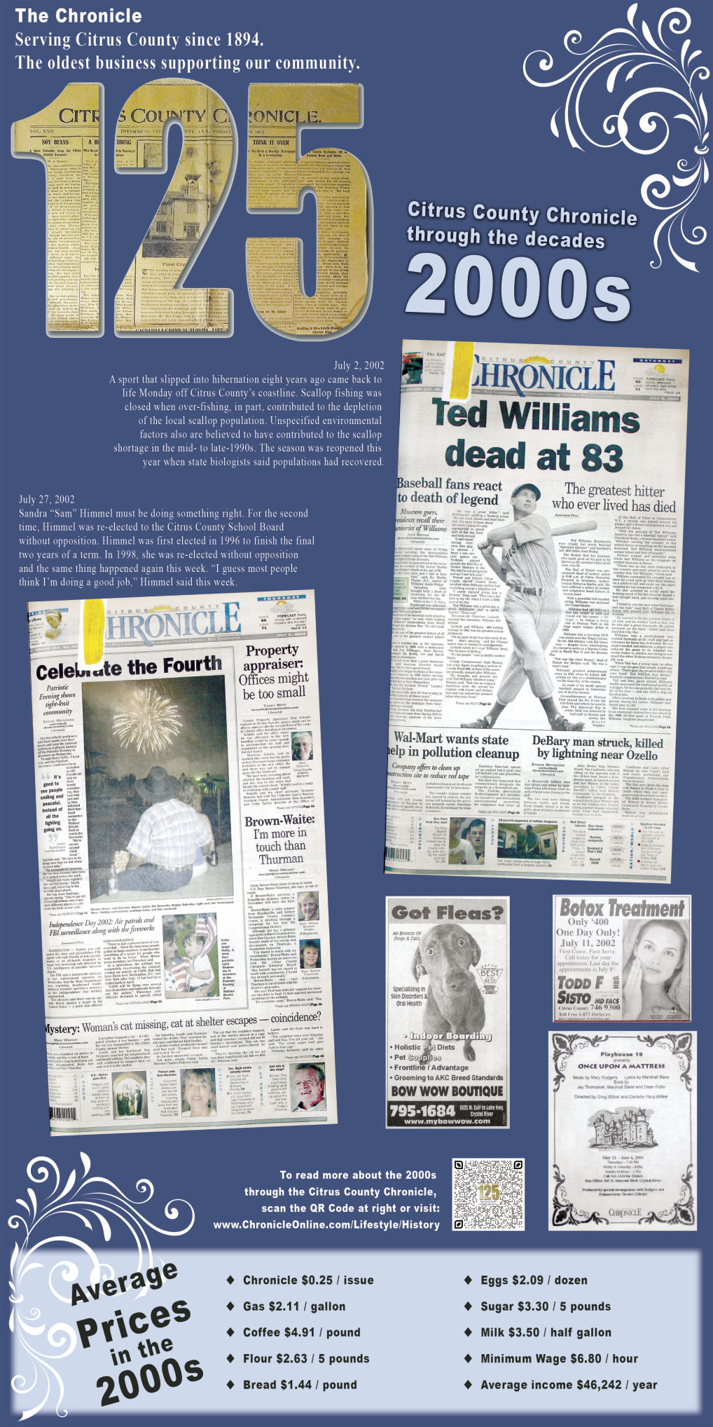 Chronicle through the decades 2000s